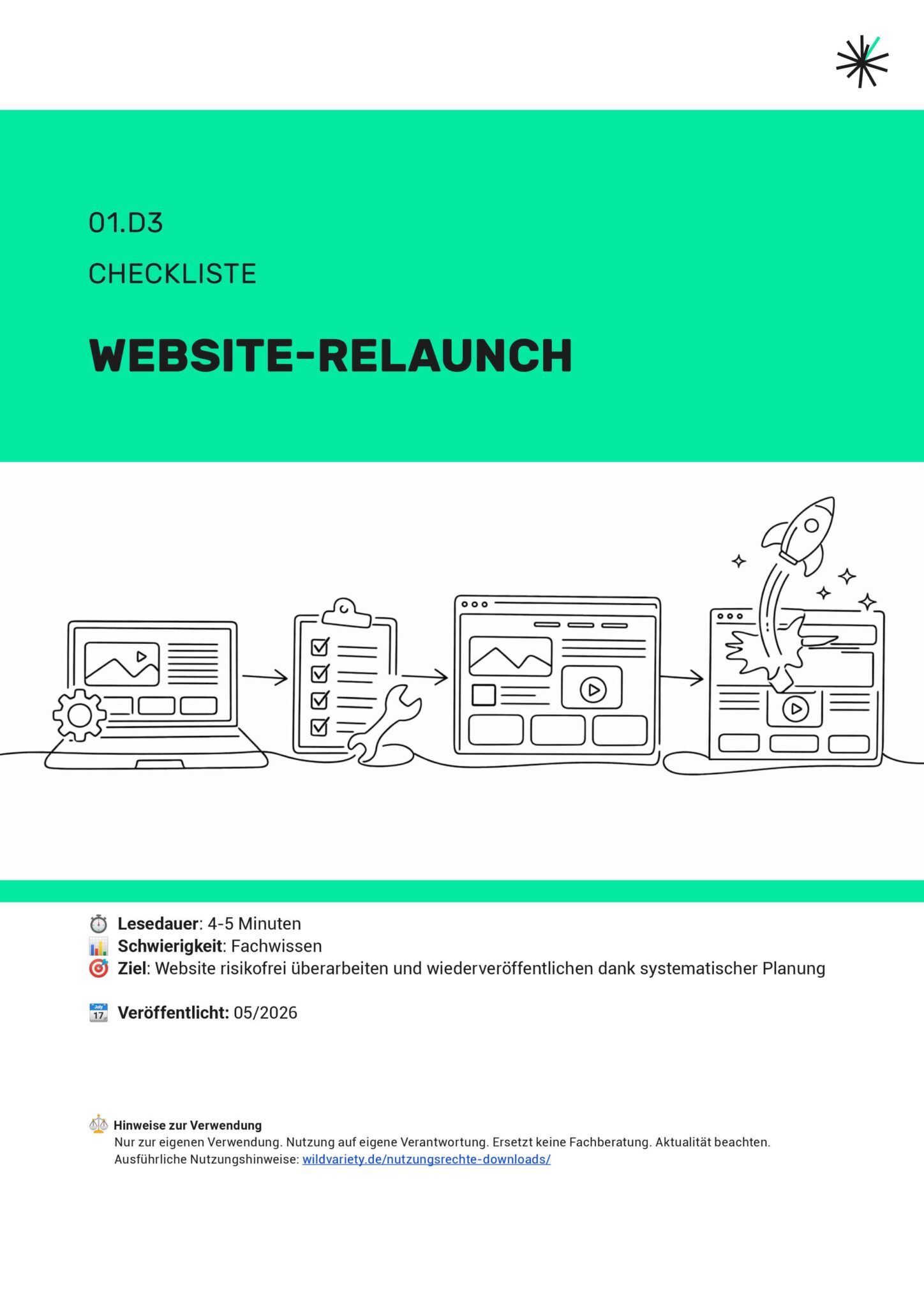 Checkliste Website-Relaunch