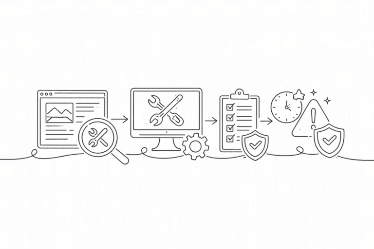 Website-Wartung